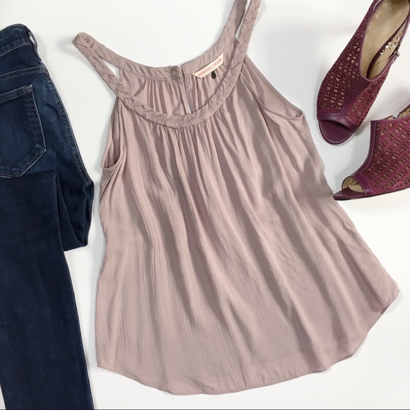 Rebecca Taylor Braided Tank Top - Picture 1 of 6